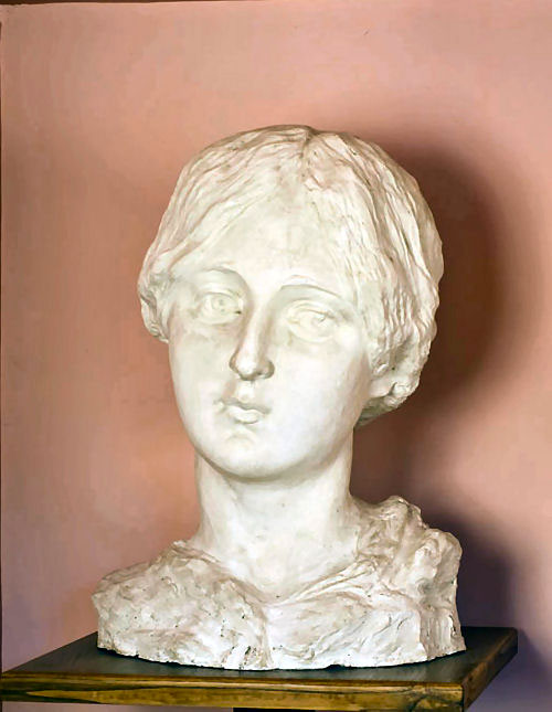 Costanza Garibaldi: busto di Anita Garibaldi,