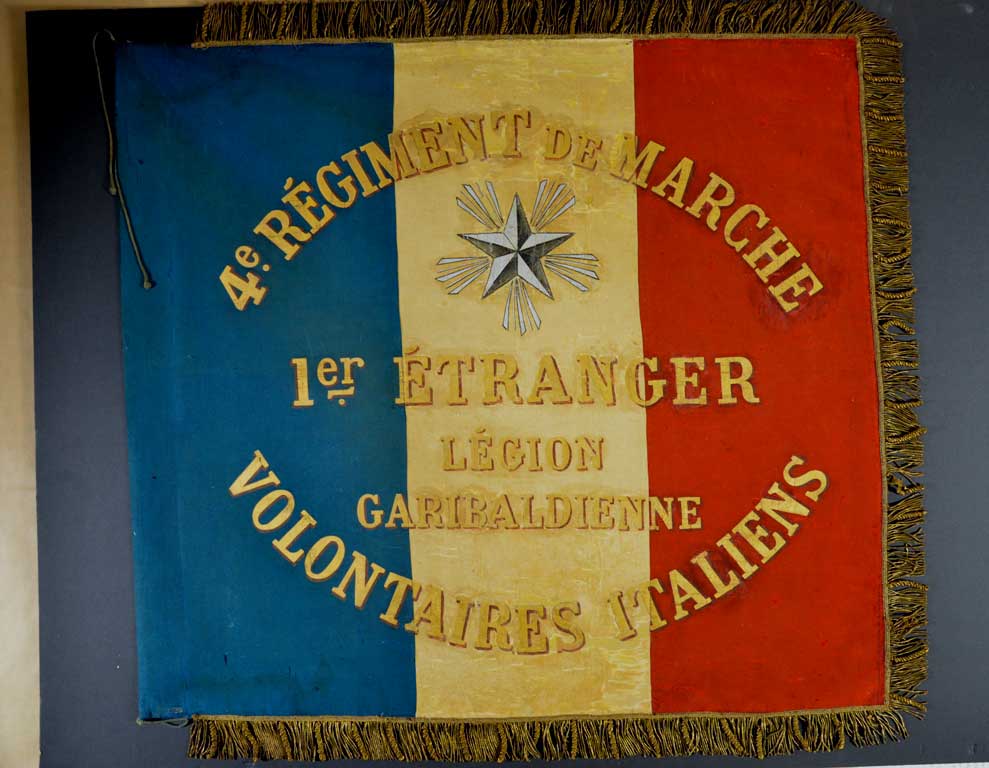 Bandiera Legione Garibaldina in Argonne