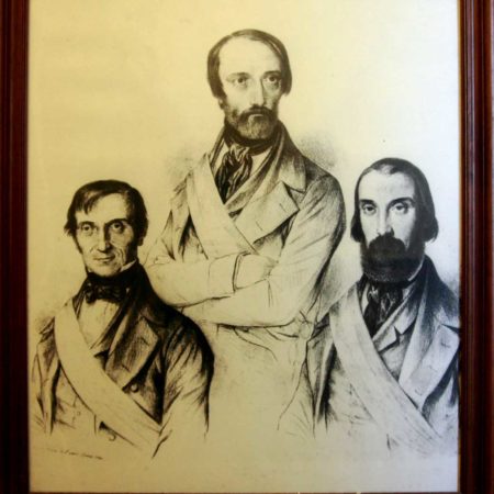 Ritratto Mazzini e Garibaldi