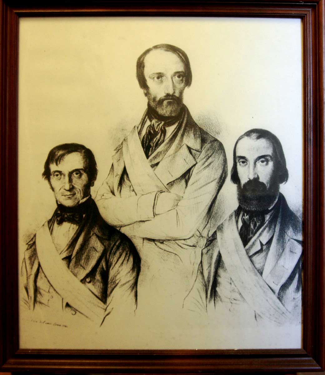 Ritratto Mazzini e Garibaldi